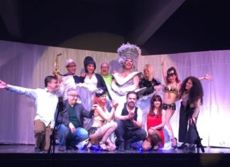 La performer ed artista Cinzia Martini