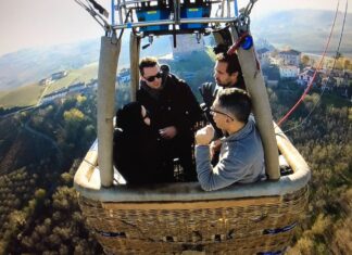 Il dolce librarsi in mongolfiera