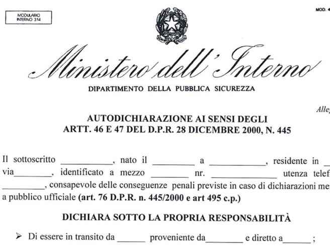 modulo-autocertificazione