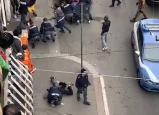 Tensione in Corso Giulio Cesare tra polizia, antagonisti e popolazione dopo un furto