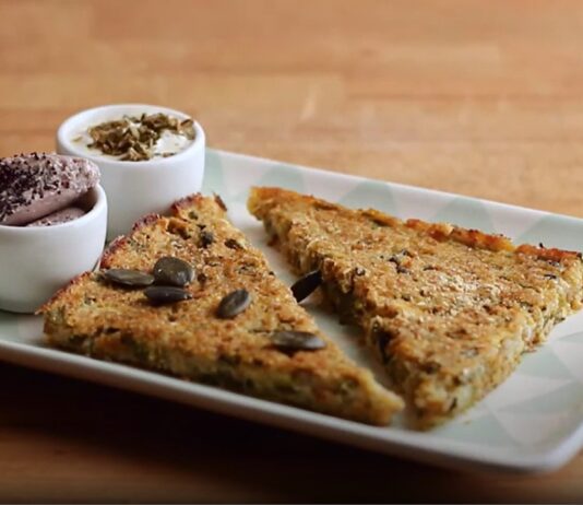 Tortino di zucchine by Little Vegan Witch
