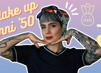 MAKE UP & LOOK Pin Up ANNI ’50 | VEGAN & CRUELTY FREE