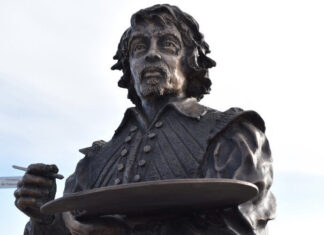 Caravaggio morte e statua a Ladispoli