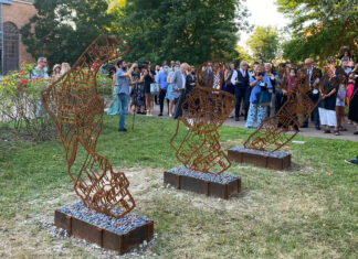 TRAME, la nuova scultura di Nello Petrucci donata alla prestigiosa collezione di Spazio Thetis di Venezia.