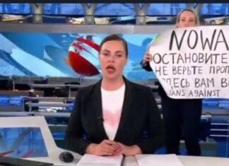 Stop War, non credere alla propaganda russa Telegiornale Vremya