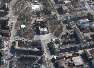 Mariupol vista dal drone Mariupol drone