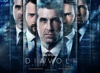 Umberto Palermo e Mole Urbana sul set della serie TV SKY “Diavoli”