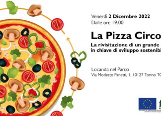 La prima pizza “circolare” è nata a Torino