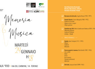 Museo Diffuso della Resistenza | Memoria&Musica | duo Massimino-Ramonda