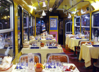 Cene ed aperitivi sul tram: dove se non a Torino?