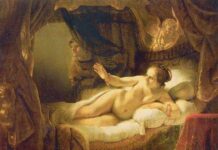 “Danae” di Rembrandt: una Musa, due volti e un “ménage à trois pittorico”