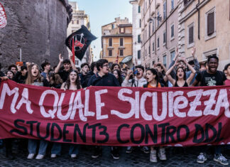 Decreto Sicurezza: si rischia la galera per un sit-in