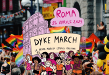 La prima Dyke March italiana: Roma ospita la Marcia Lesbica il 26 aprile