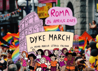 La prima Dyke March italiana: Roma ospita la Marcia Lesbica il 26 aprile