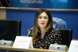 Pina Picierno, vice presidente del Parlamento europeo. 