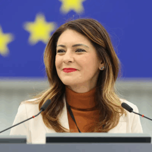 La vice-presidente del Parlamento europeo, Pina Picierno.