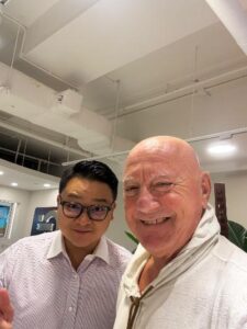 Jimmy Tsui e Michele Pastore.